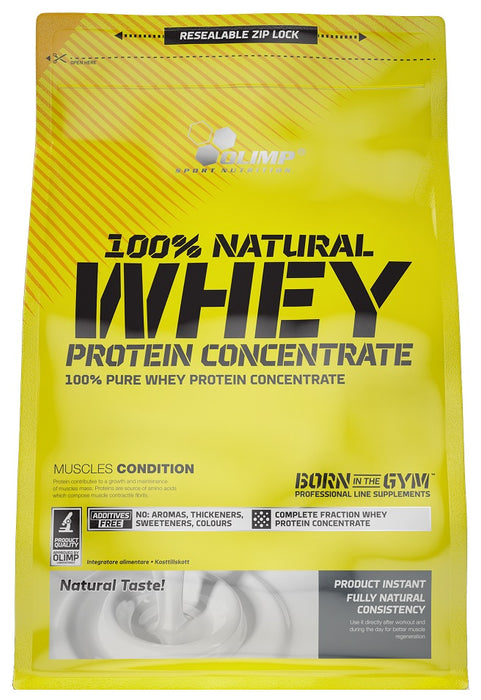 Olimp Nutrition 100% Natural Whey Protein Concentrate - 700 grams - Protein at MySupplementShop by Olimp Nutrition