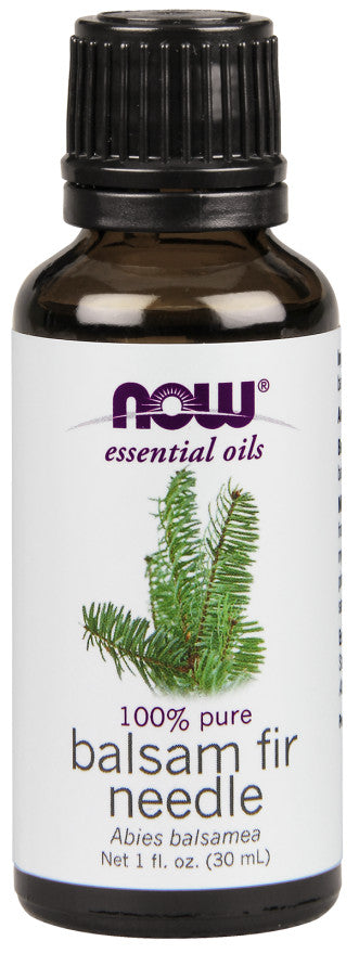 NOW Foods Essential Oil, Balsam Fir Needle Oil - 30 ml. | High-Quality Health and Wellbeing | MySupplementShop.co.uk