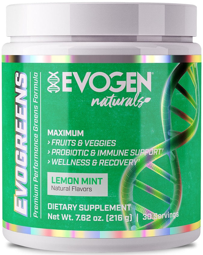 Evogreens Naturals, Lemon Mint - 216g | High-Quality Sports Supplements | MySupplementShop.co.uk