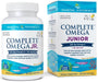 Nordic Naturals Complete Omega Junior, 283mg Lemon - 90 softgels | High-Quality Health and Wellbeing | MySupplementShop.co.uk