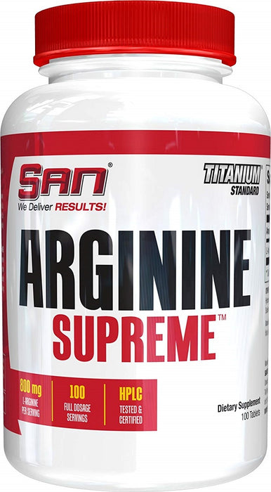 SAN Arginine Supreme - 100 tablets - Default Title - Amino Acids and BCAAs at MySupplementShop by SAN