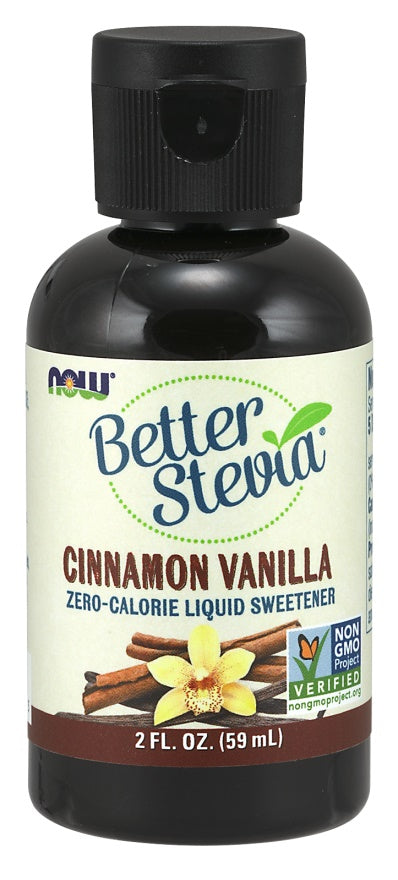 NOW Foods Better Stevia Liquid, Dark Chocolate - 59 ml. | High-Quality Health Foods | MySupplementShop.co.uk