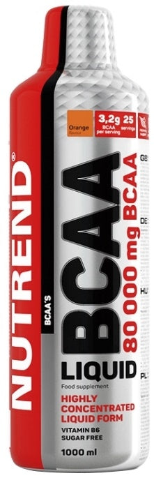 Nutrend BCAA Liquid, Orange - 1000 ml. | High-Quality Amino Acids and BCAAs | MySupplementShop.co.uk