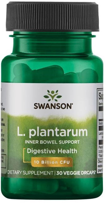 Swanson L. Plantarum Inner Bowel Support - 30 vcaps - Health and Wellbeing at MySupplementShop by Swanson