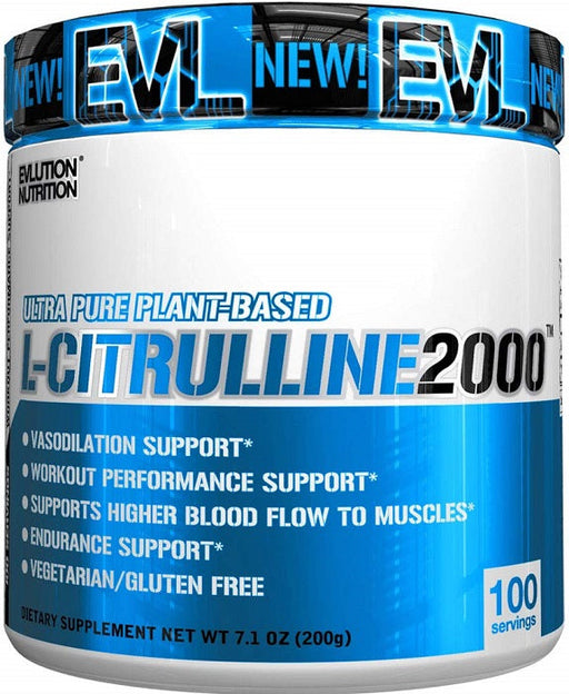 EVLution Nutrition L-Citrulline 2000, Unflavored - 200g - Amino Acids and BCAAs at MySupplementShop by EVLution Nutrition