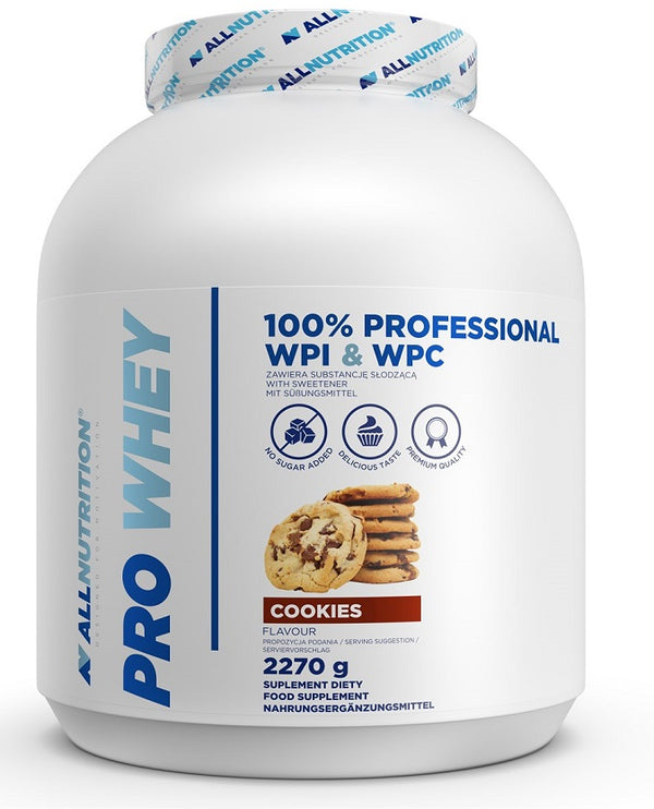 Allnutrition Pro Whey, Cookies - 2270 grams | High-Quality Protein | MySupplementShop.co.uk