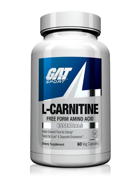 GAT L-Carnitine, 500mg - 60 vcaps - Default Title - Amino Acids and BCAAs at MySupplementShop by GAT