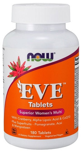 NOW Foods Eve Women's Multiple Vitamin - 180 tabs - Vitamins & Minerals at MySupplementShop by NOW Foods