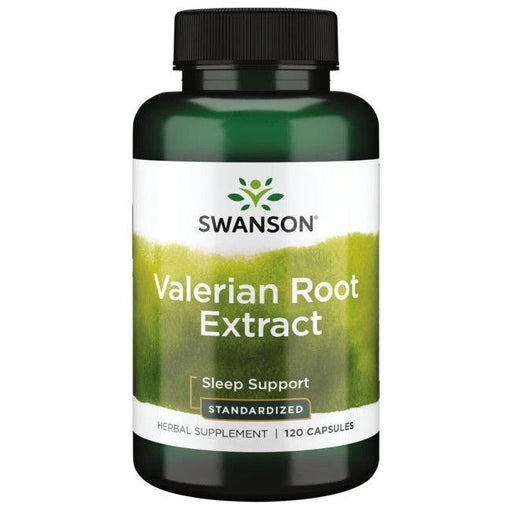 Swanson Valerian Root Extract - 120 caps | High-Quality Sports Supplements | MySupplementShop.co.uk