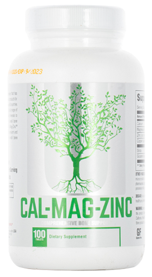 Universal Nutrition Cal Mag Zinc - 100 tablets | High-Quality Vitamins & Minerals | MySupplementShop.co.uk