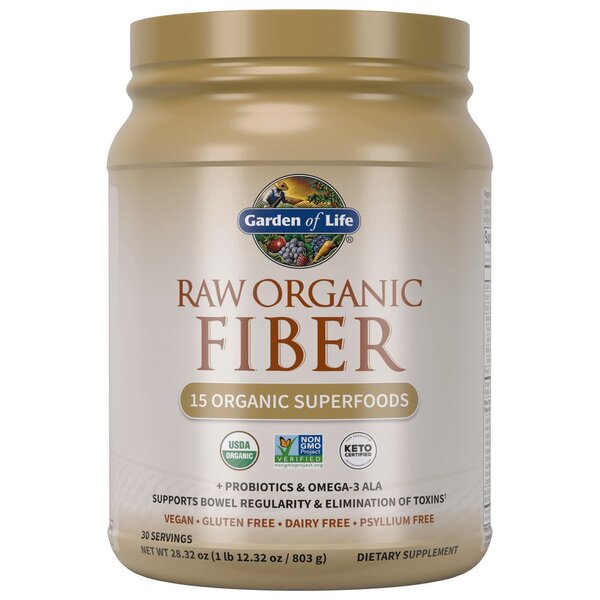 Garden of Life Raw Organic Fiber - 803g | High-Quality Fibre | MySupplementShop.co.uk