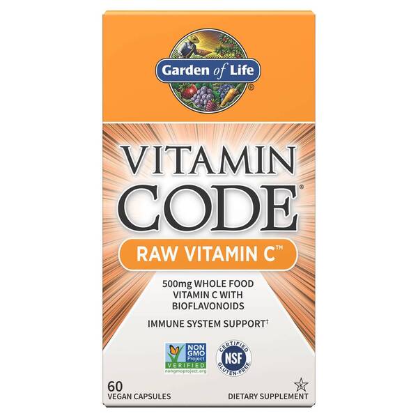 Garden of Life Vitamin Code Raw Vitamin C - 60 vegan caps - Vitamins & Minerals at MySupplementShop by Garden of Life