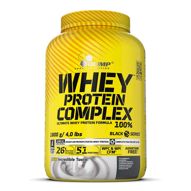Olimp Nutrition Whey Protein Complex 100%, Cherry Yoghurt - 1800 grams | High-Quality Protein | MySupplementShop.co.uk