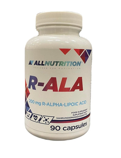 Allnutrition R-ALA, 200mg - 90 caps | High-Quality Vitamins, Minerals & Supplements | MySupplementShop.co.uk