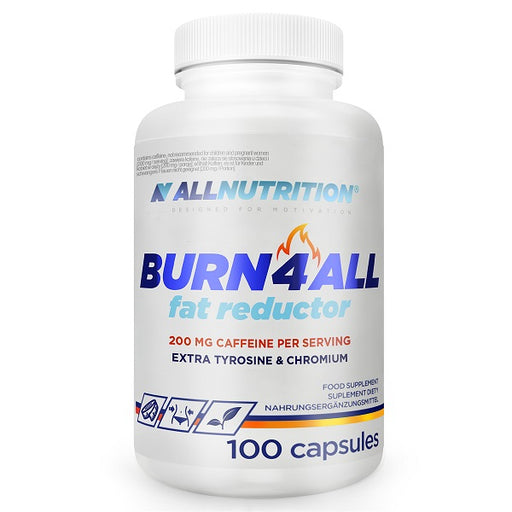 Allnutrition Burn4ALL, 200mg Caffeine - 100 caps - Default Title - Slimming and Weight Management at MySupplementShop by Allnutrition