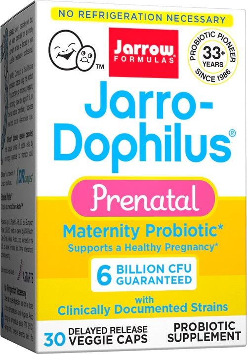 Jarrow Formulas JarroDophilus Prenatal 6 Billion CFU  30 vcaps - Supplements for Women at MySupplementShop by Jarrow Formulas