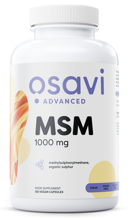 Osavi MSM, 1000mg - 120 vcaps | High Quality Minerals and Vitamins Supplements at MYSUPPLEMENTSHOP.co.uk