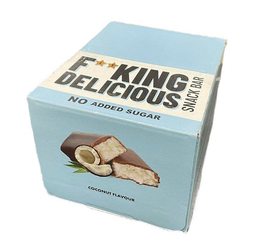 Allnutrition Fitking Delicious Snack Bar, Coconut - 24 x 40g | High Quality Snacks and Treats Supplements at MYSUPPLEMENTSHOP.co.uk