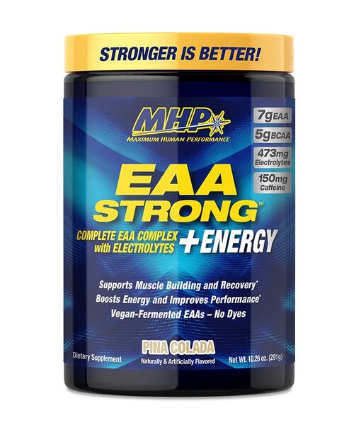 EAA Strong + Energy, Pina Colada - 291g by MHP at MYSUPPLEMENTSHOP.co.uk