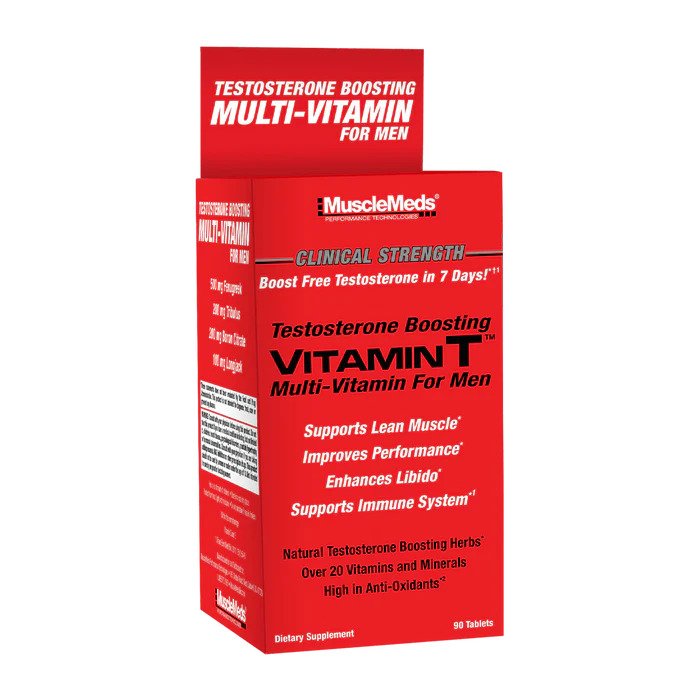 MuscleMeds Vitamin T  90 tablets - Vitamins & Minerals at MySupplementShop by MuscleMeds