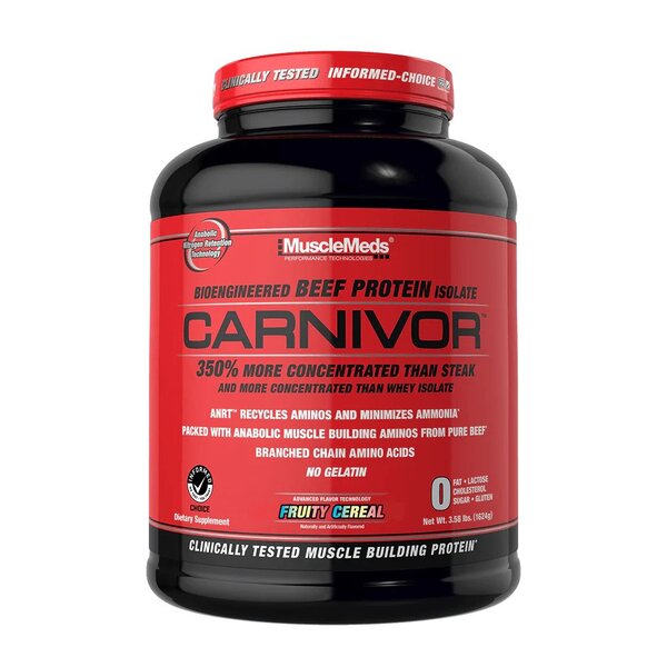 Carnivor, Fruity Cereal - 1736g by MuscleMeds at MYSUPPLEMENTSHOP.co.uk